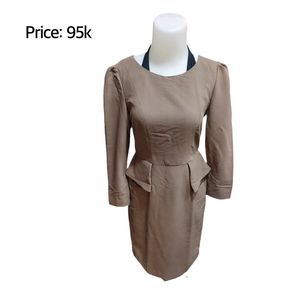 Dress brown