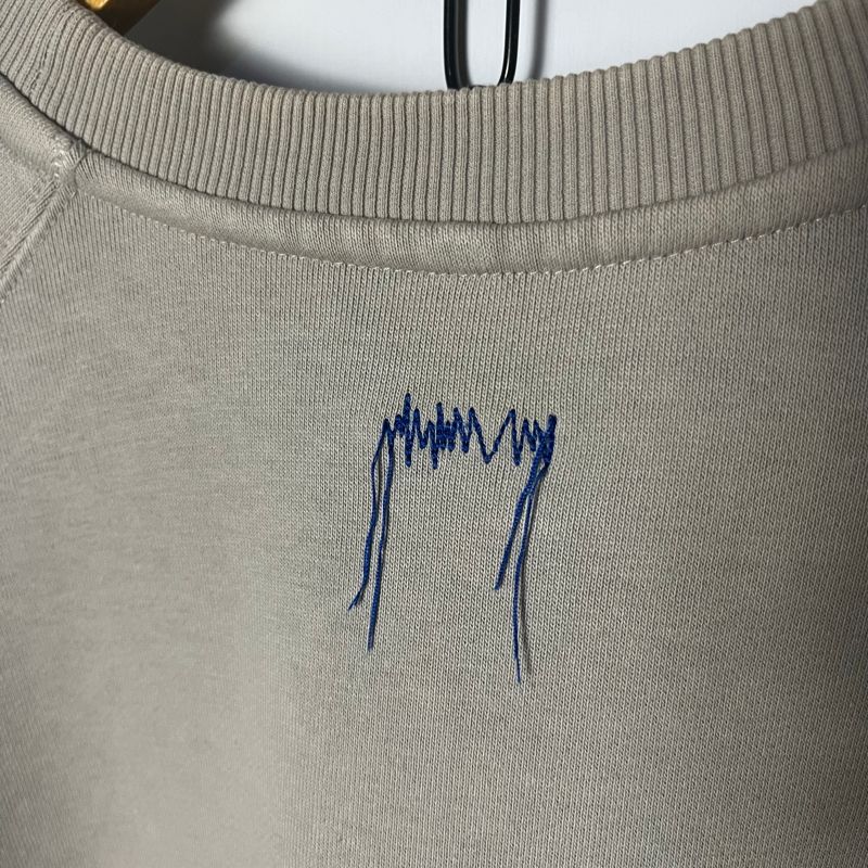 Ader Error Kaput Logo Embroidered Crewneck, foto 7