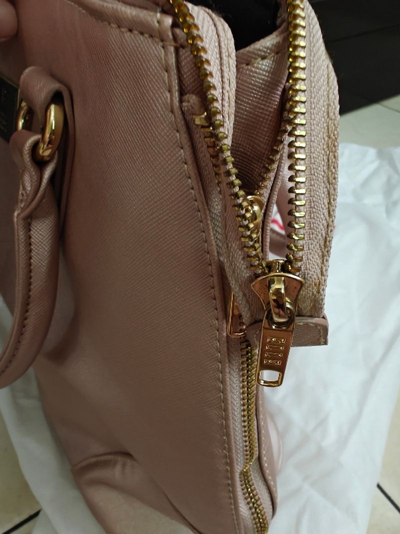 PRELOVED ELLE SHOULDER BAG ROSEGOLD  LARGE, foto 6