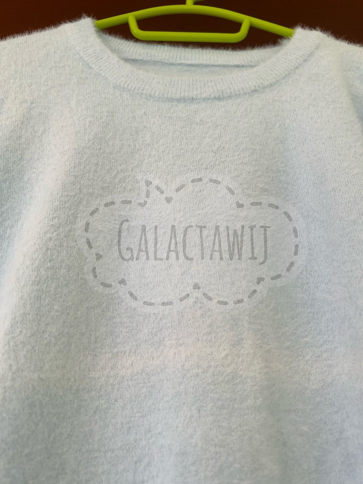 Sweater Wanita white blue, foto 2