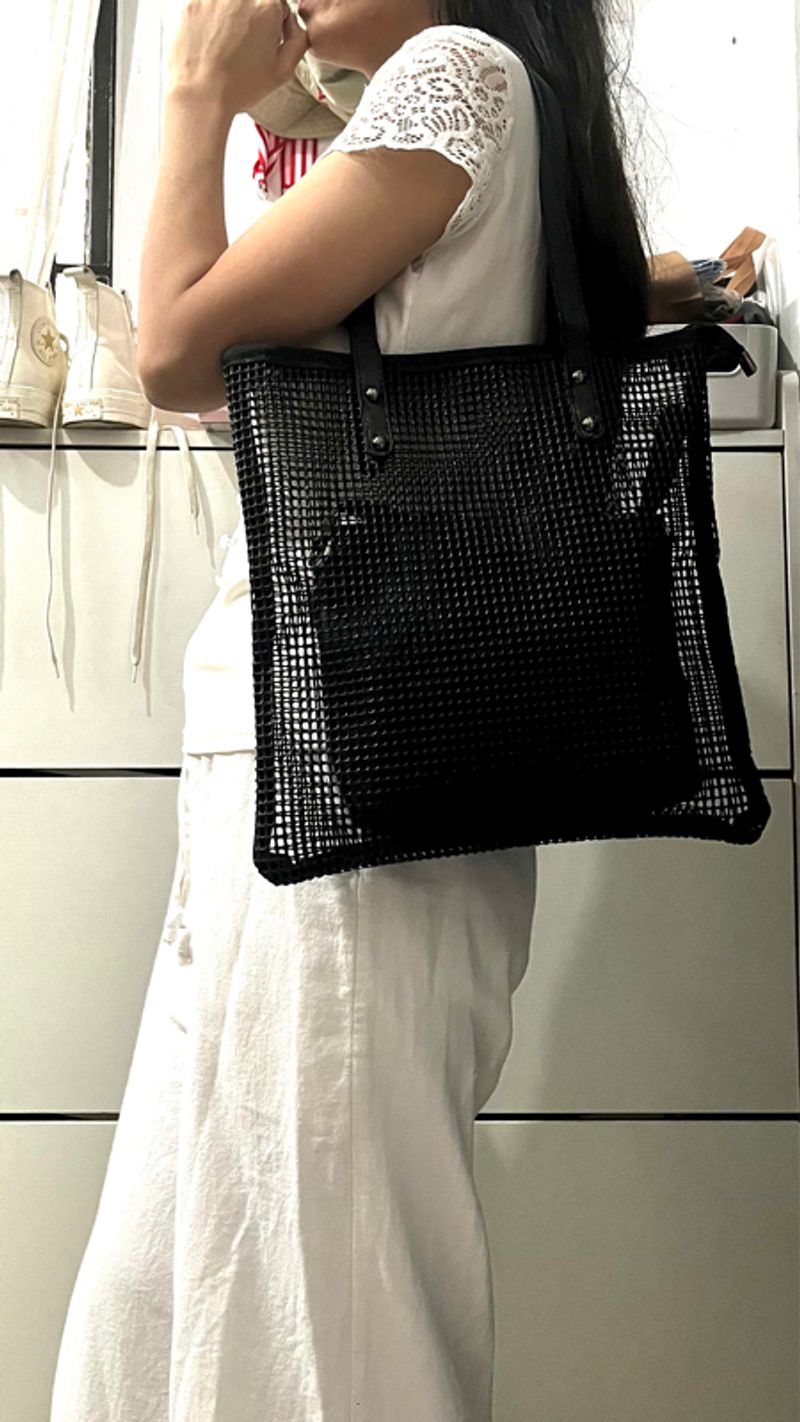 tote jaring with pouch 2in1, foto 2