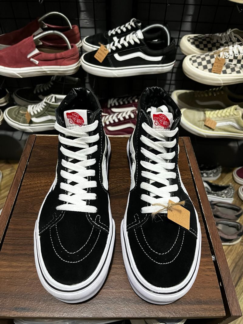 VANS SK8-HI BLACK WHITE, foto 3