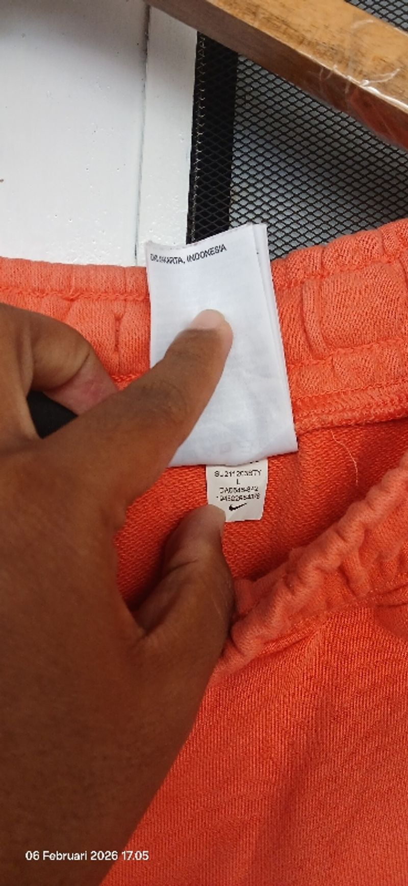 Celana Pendek Nike World Tour Orange, foto 4