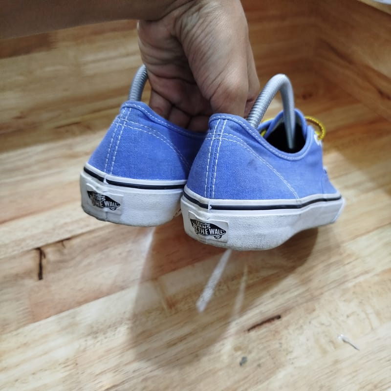 VANS Casual Sneakers Pria white blue, foto 3