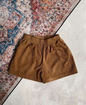 CORDUROY RELAX SHORTPANTS