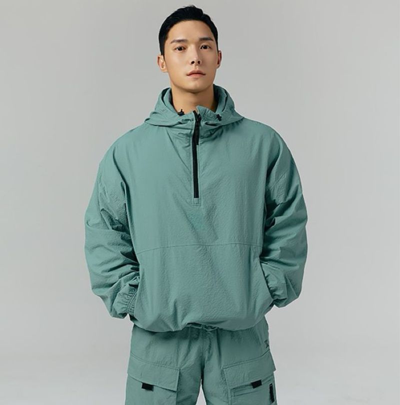 XEXYMIX String Hood Anorak Jacket, foto 8