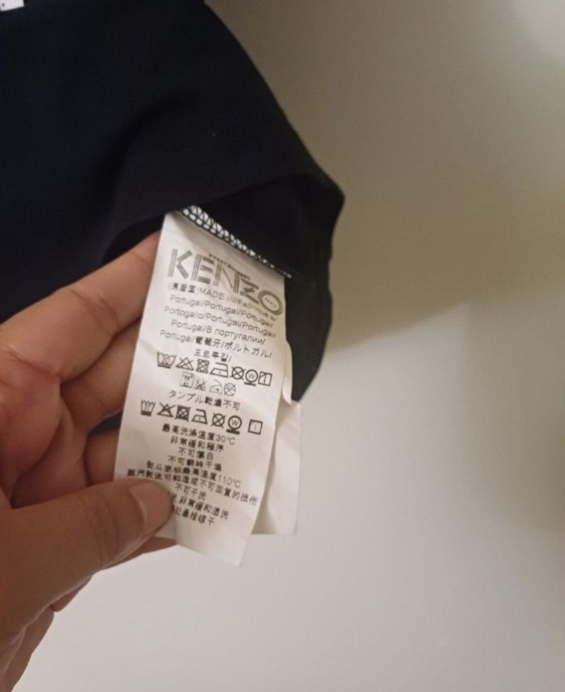 Kaos Hitam Kenzo ( Preloved), foto 4