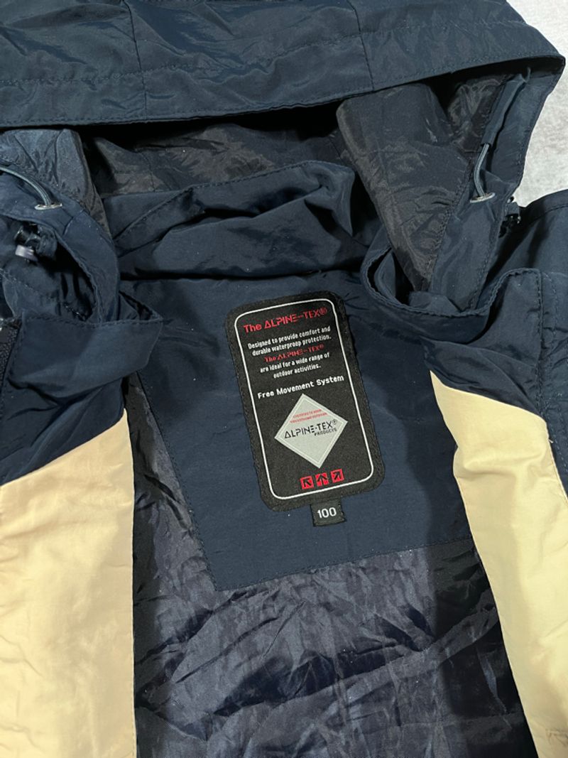Jacket Windbreaker Alpine-Tex 3 Color Second Original, foto 3