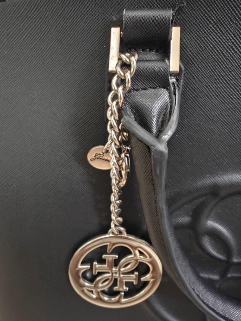 GUESS BAG BLACK ORIGINAL SIZE LARGE, foto 9