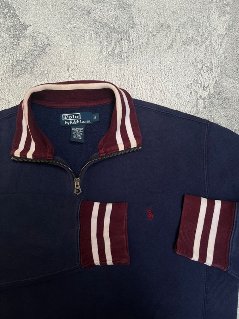 VINTAGE 1990’s POLO HALFZIP, foto 2