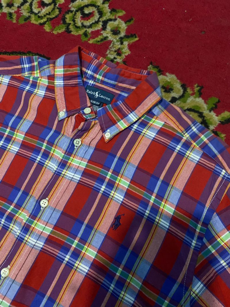 Polo ralph Lauren buttondown flanel, foto 2