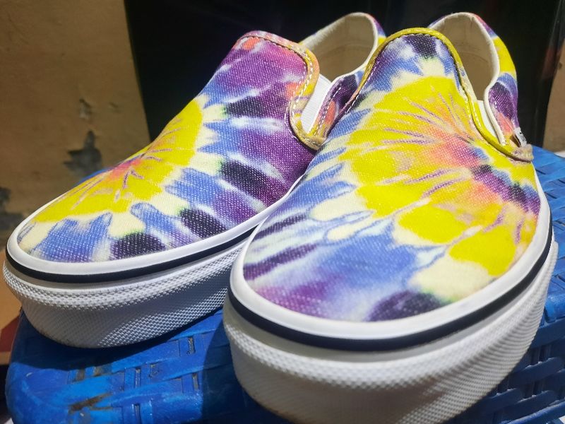 Vans slip on washed tie dye, foto 4