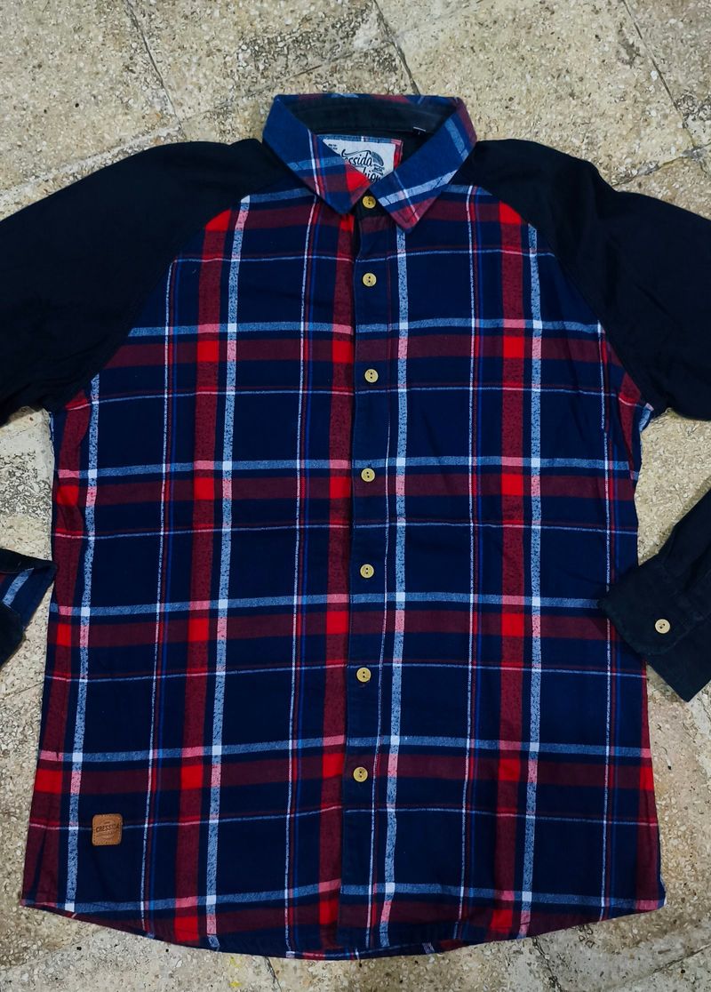 Kemeja Flannel Cressida, foto 4