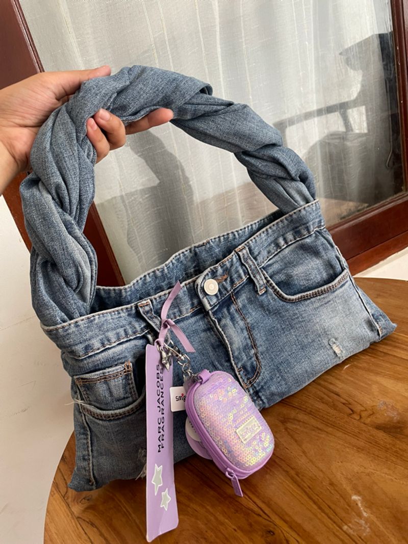 REWORKED BAG FROM JEANS, foto 2