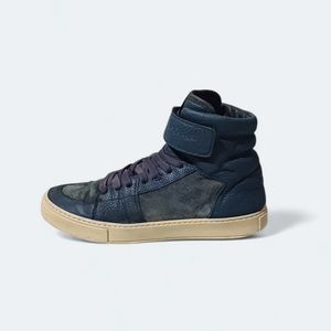 Yves Saint Laurent YSL Luxury Sneakers Pria navy