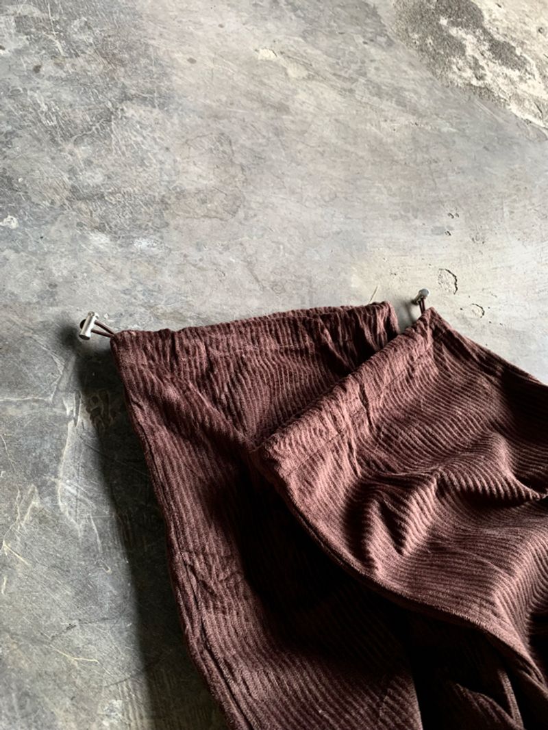 DARK BROWN CARGO CORDUROY, foto 7