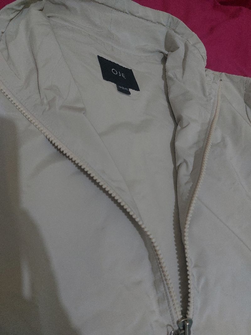Jaket casual ziper polos, foto 3