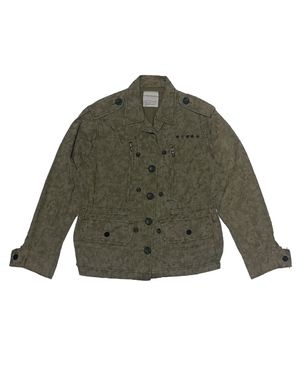 Korean Mad y2K Outerwear Camo soft Green Jacket