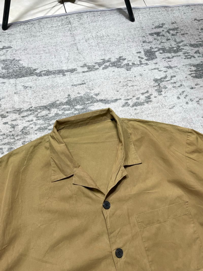 Gu uniqlo open collar shirt, foto 4