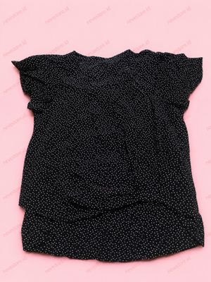 Atasan Polka Black Blouse