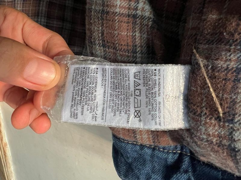 Old Navy Lined Flannel Jean Jacket, foto 8