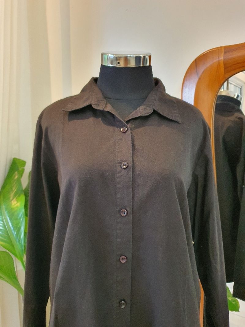 BLOUSE KATUN HITAM, foto 3