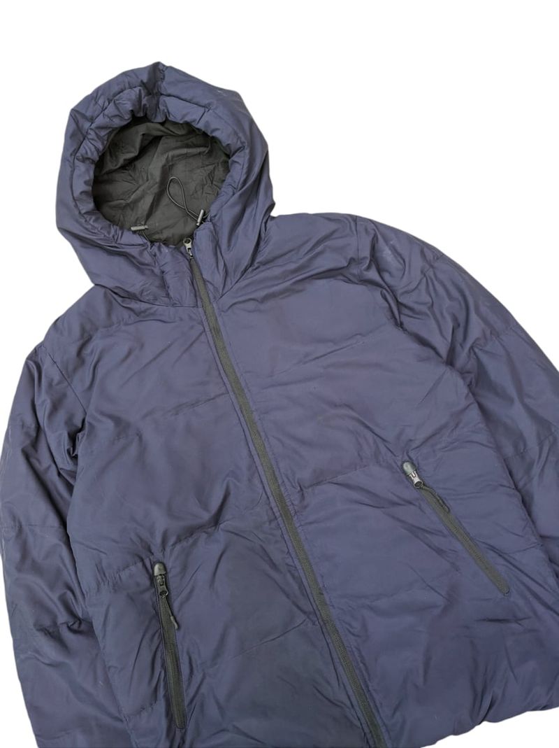 Uniqlo Gorpcore Casual Puffer jacket Pria navy, foto 3