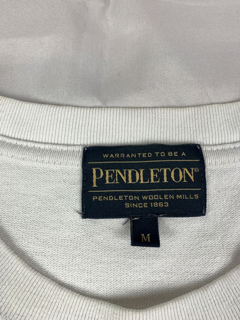 Pendleton White Chimayo Fitted Tee (M), foto 4