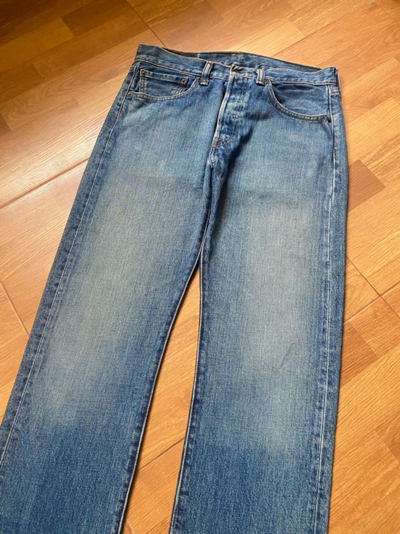Levi’s 501 blue wash, foto 3