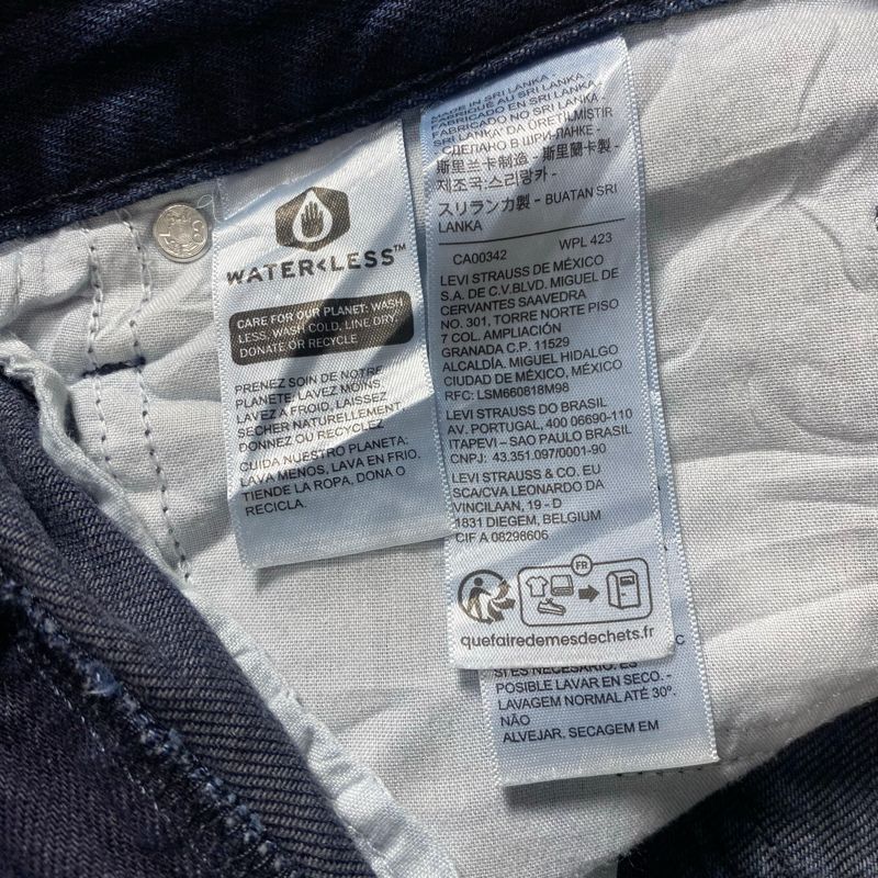 Vtg levis silver tab 90s baggy jeans pants, foto 5