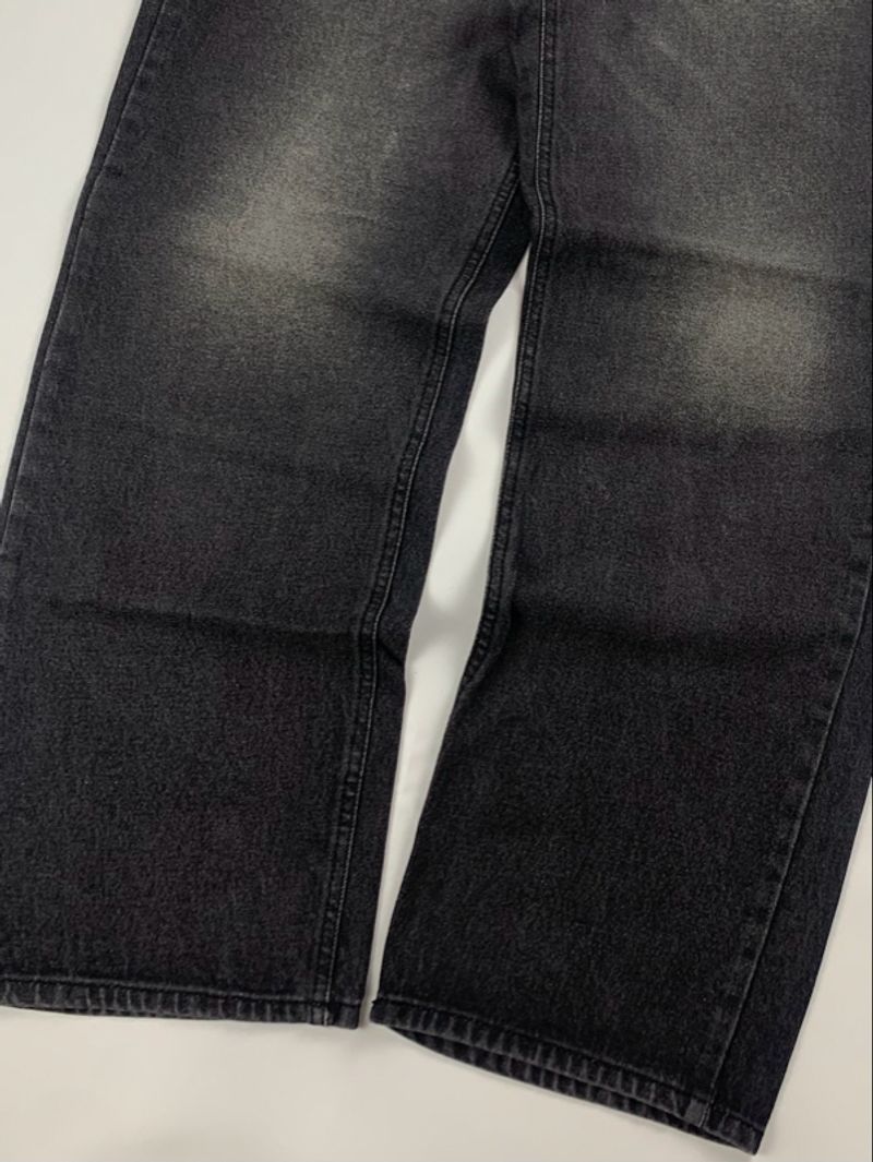 “unknown” blackwash baggy jeans pants, foto 6