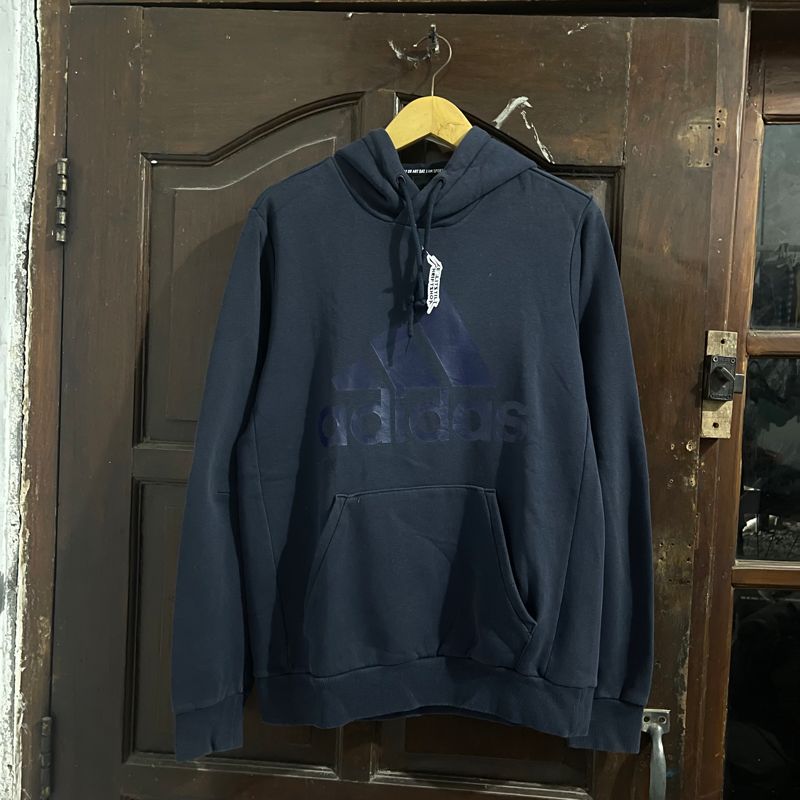 Adidas EQT Essentials Navy Printed Big Logo Hoody, foto 2