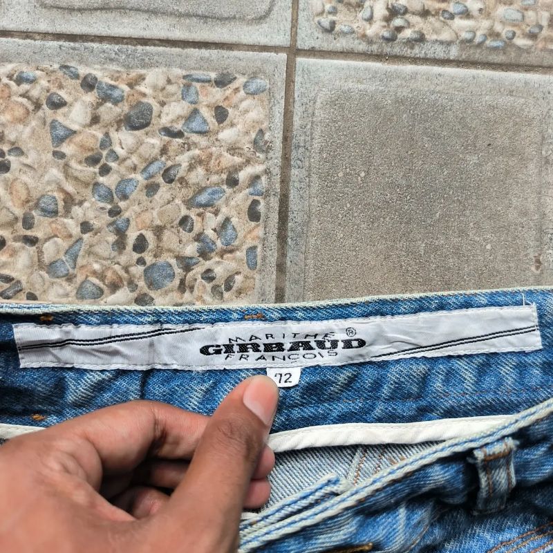 Vintage 1990s Marithe Francois Girbaud Denim Jeans, foto 3