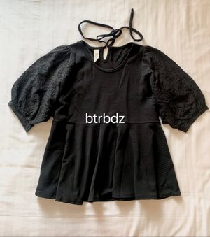 Blouse E plus peplum baju babydoll katbol