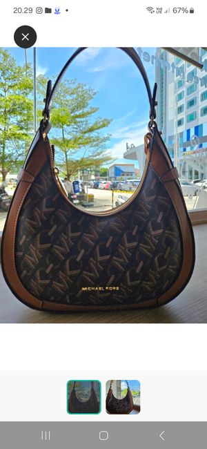 Michael Kors Luxury Handbag Wanita brown