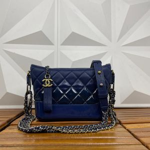 Chanel Gabrielle Patent Goatskin Quilted Small Shoulder bag