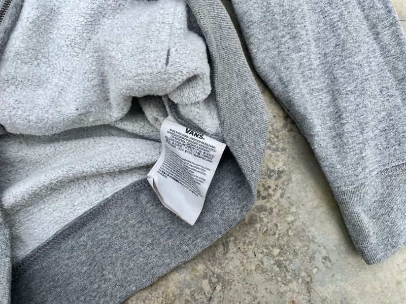 ZIP HOODIE VANS CLASSIC LOGO GREY, foto 5