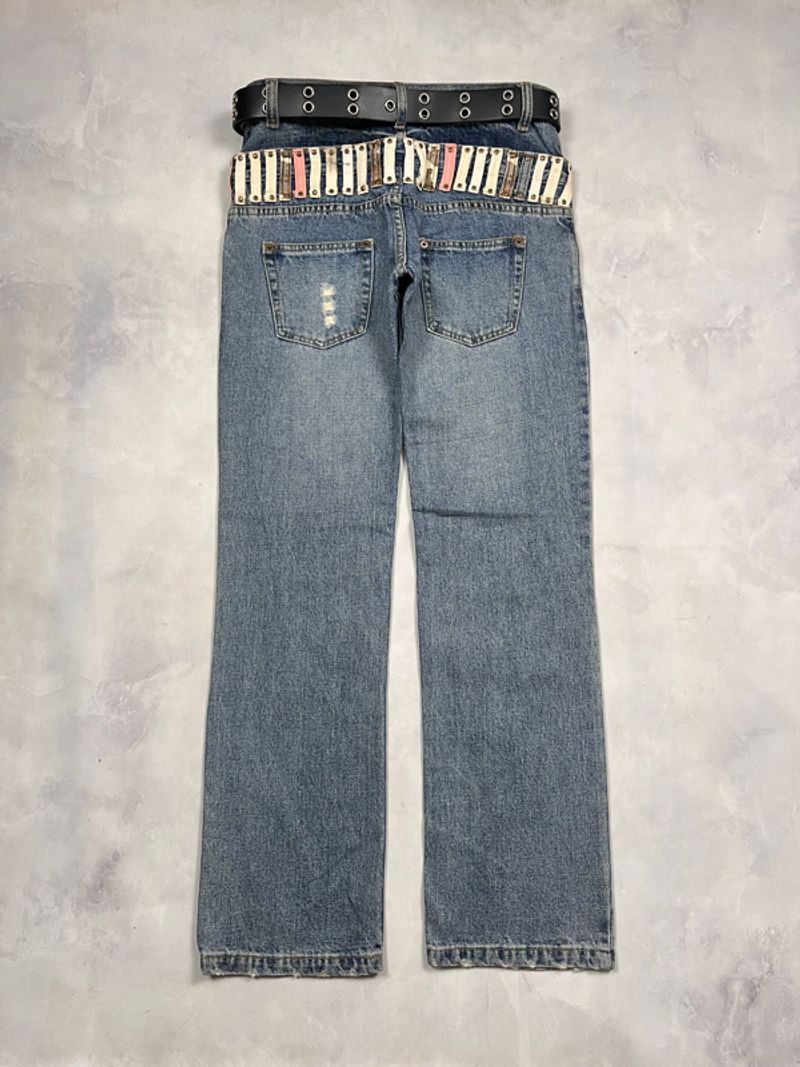 Y2K Double Waist Denim Pants Mount Valley, foto 7