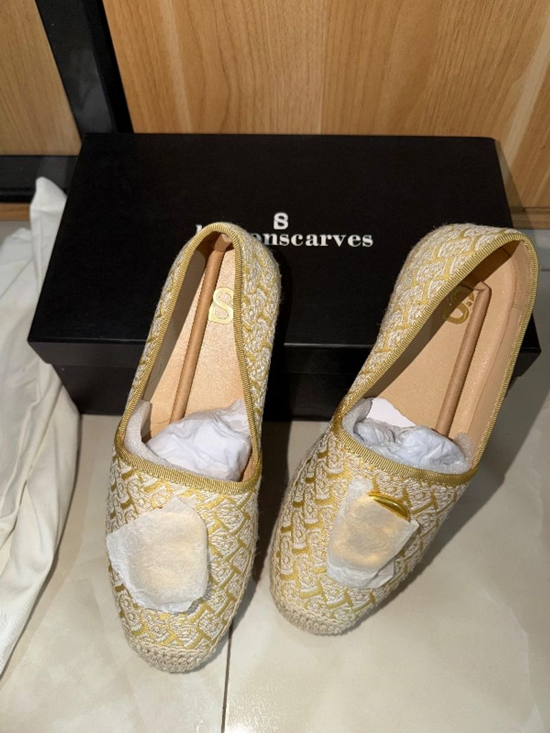 Sepatu buttonscarves bimu espadrilles, foto 2