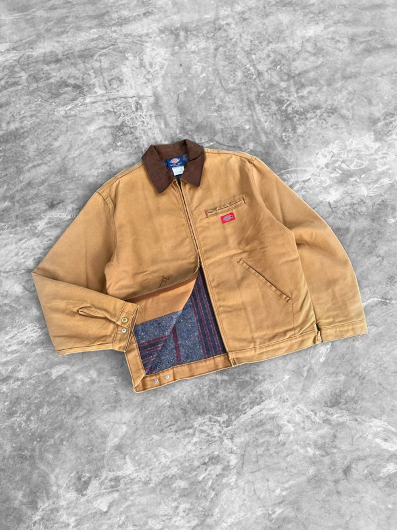 Dickies Duck Canvas Detroit Jacket - Brown, foto 3