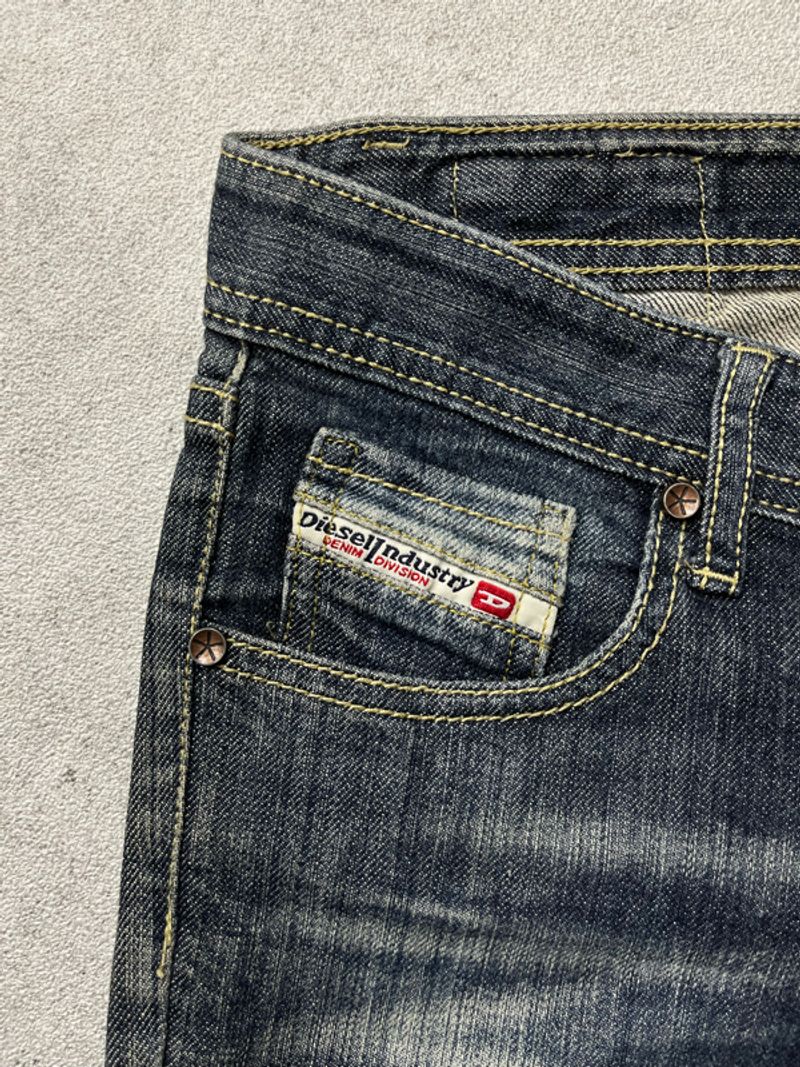 Diesel stone Washed lowrise flared jeans, foto 7