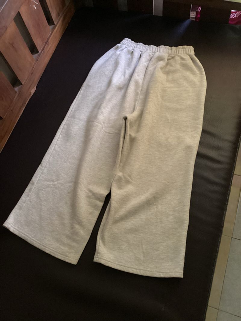 Celana Model baggy 3/4 cotton gray basic  unknown, foto 4