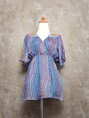 Dress Sole Mio Blue | Revibe