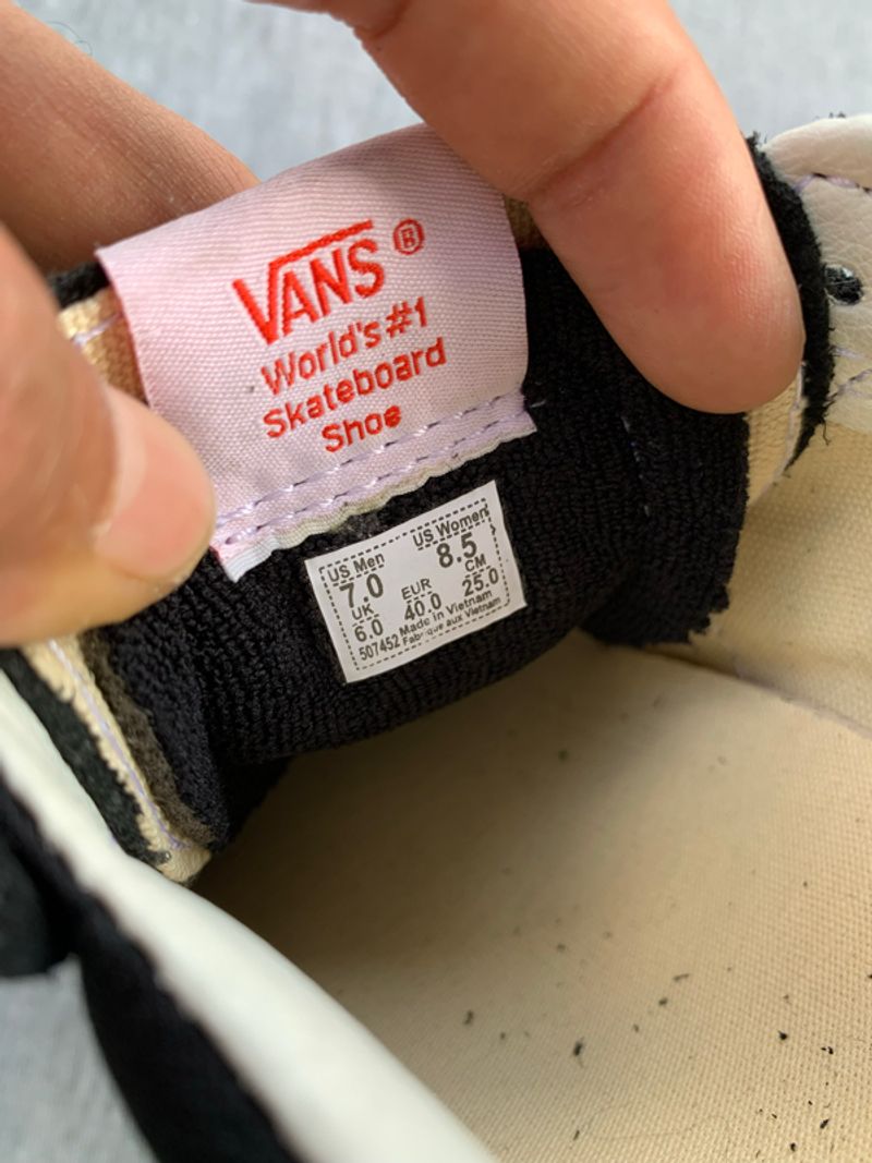 Vans Sk8 Low Black White, foto 7