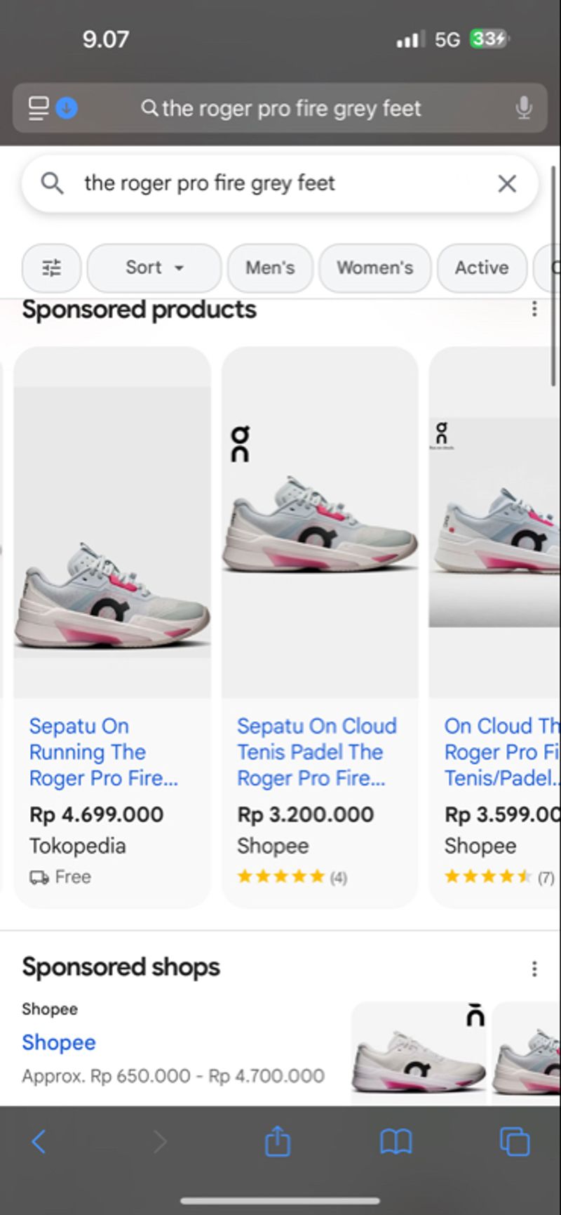 ON CLOUD THE ROGER PRO 3 FIRE CLAY WHITE ARCTIC , ON CLOUD T, foto 10