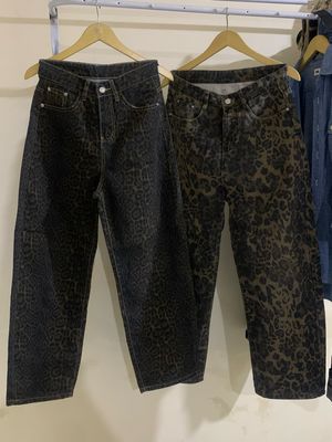 Y2K Leopard Baggy Pants, Carhatt Stussy
