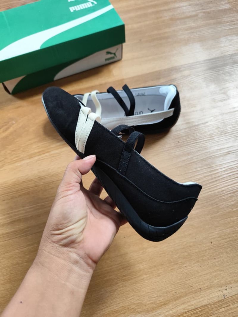 [Termurah] Sneakers - Puma Ballet Black White, foto 5