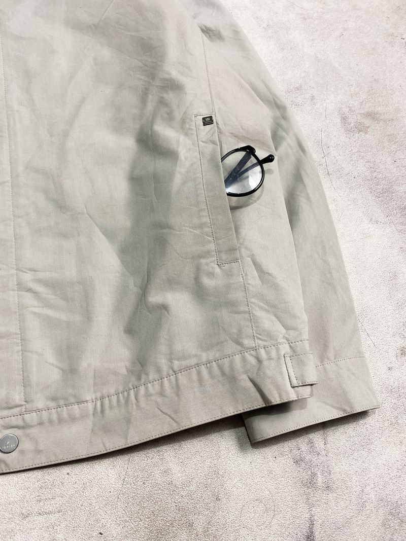 Indian Casual Work Jacket Boxy Harrington Bomber Flight Vtg, foto 3