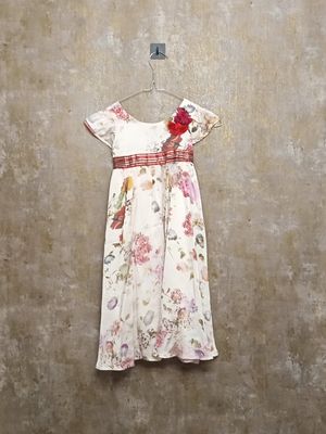 Dress Flowers Red| Revibe