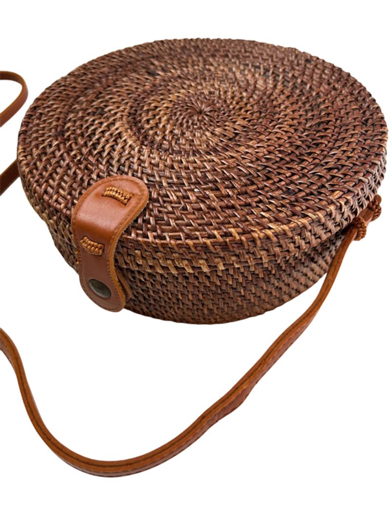 Bali Round Rattan Bag, foto 6